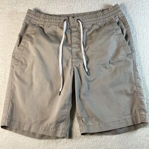 Polo Ralph Lauren Mens Classic Fit Khaki Tan Drawstring Shorts Size Small S